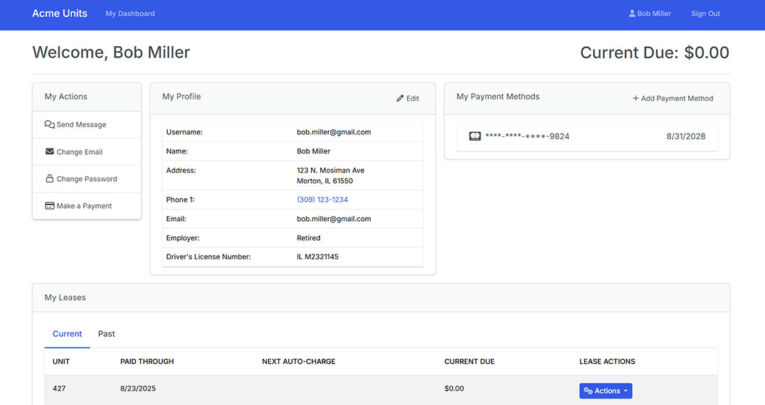 Customer Portal: Branded