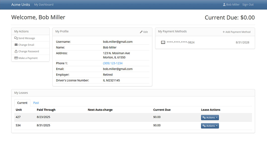 Customer Portal: Branded