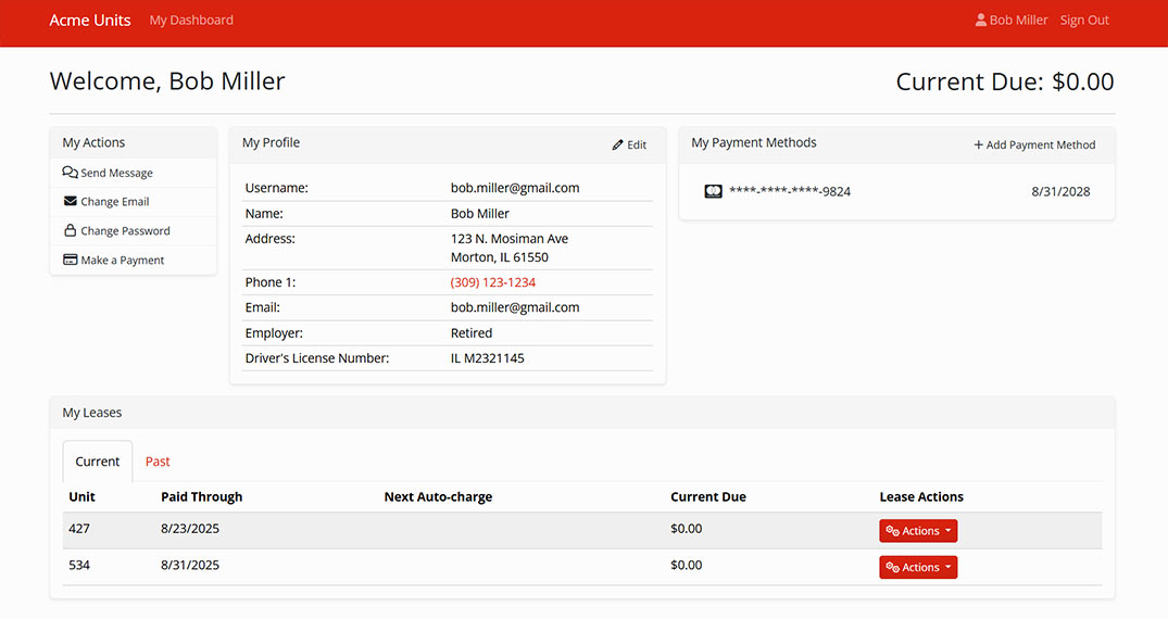 Customer Portal: Branded