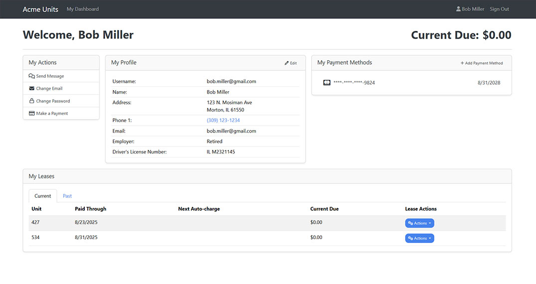 Customer Portal: Branded