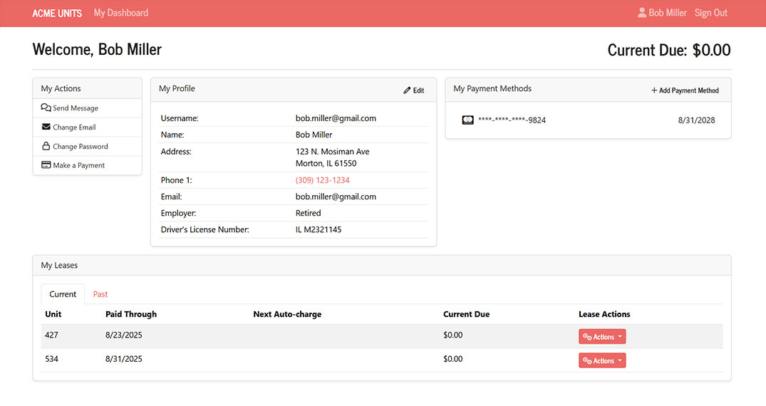 Customer Portal: Branded