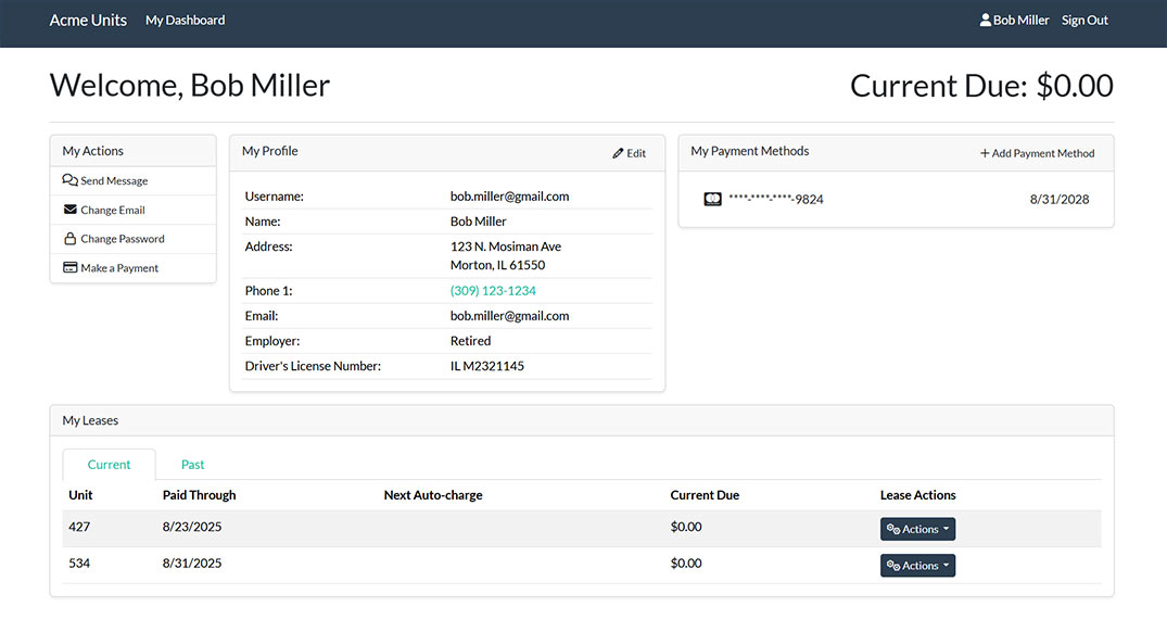 Customer Portal: Branded