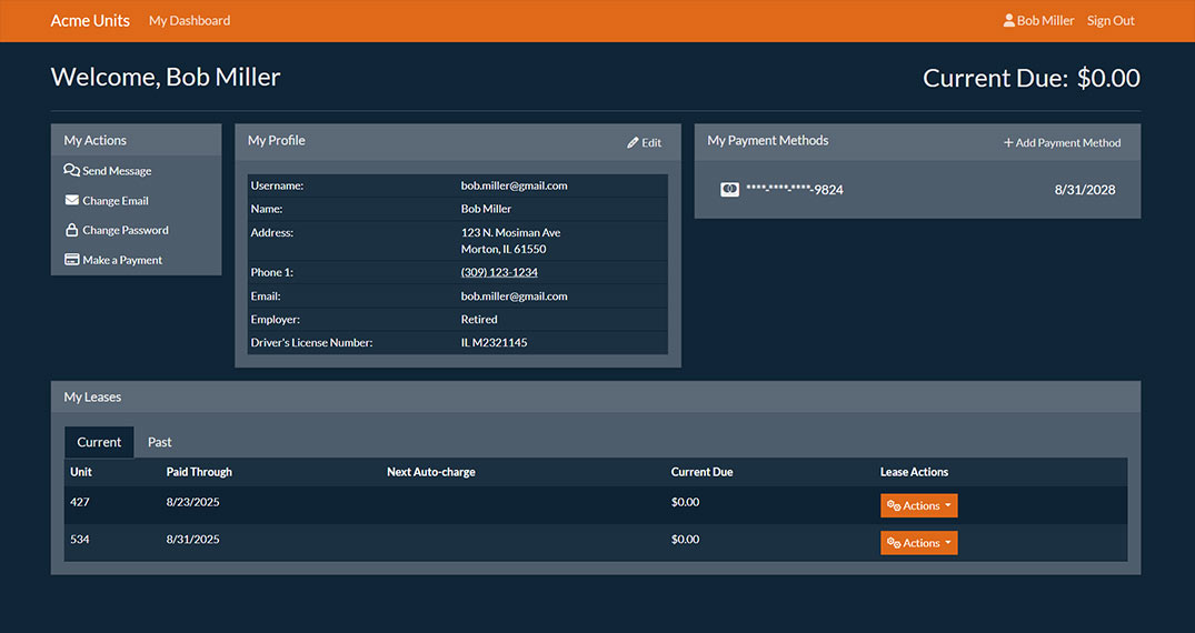 Customer Portal: Branded